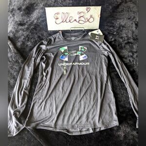 Girls Under Armour Long Sleeve Tee YLG